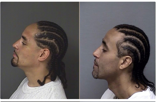 The man who most likely committed the crime is on the left, and Richard A. Jones is pictured on the right.